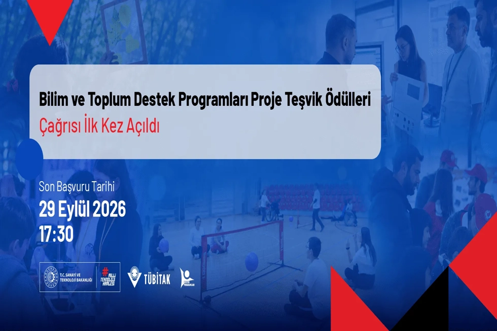 TÜBİTAK Bilim ve Toplum Destek Programları Proje Teşvik Ödülleri Başvuruları Açıldı