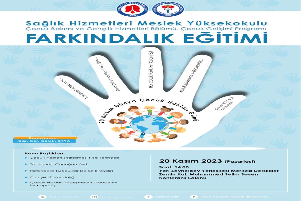 Farkındalık Eğitimi etkinlik afişi