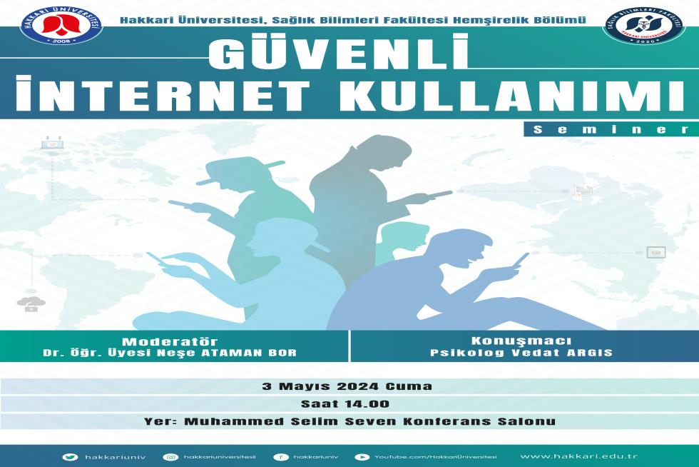 Güvenli İnternet Kullanımı Semineri etkinlik afişi