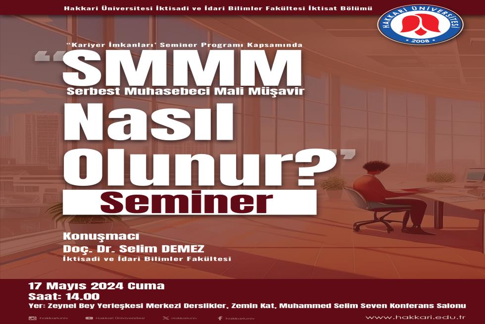 SMMM Nasıl Olunur? etkinlik afişi