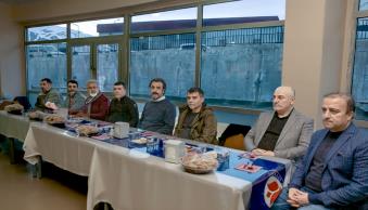 Üniversitemiz Sağlık Kültür ve Spor Daire Başkanlığı tarafından öğrencilerimiz için iftar yemeği verildi.