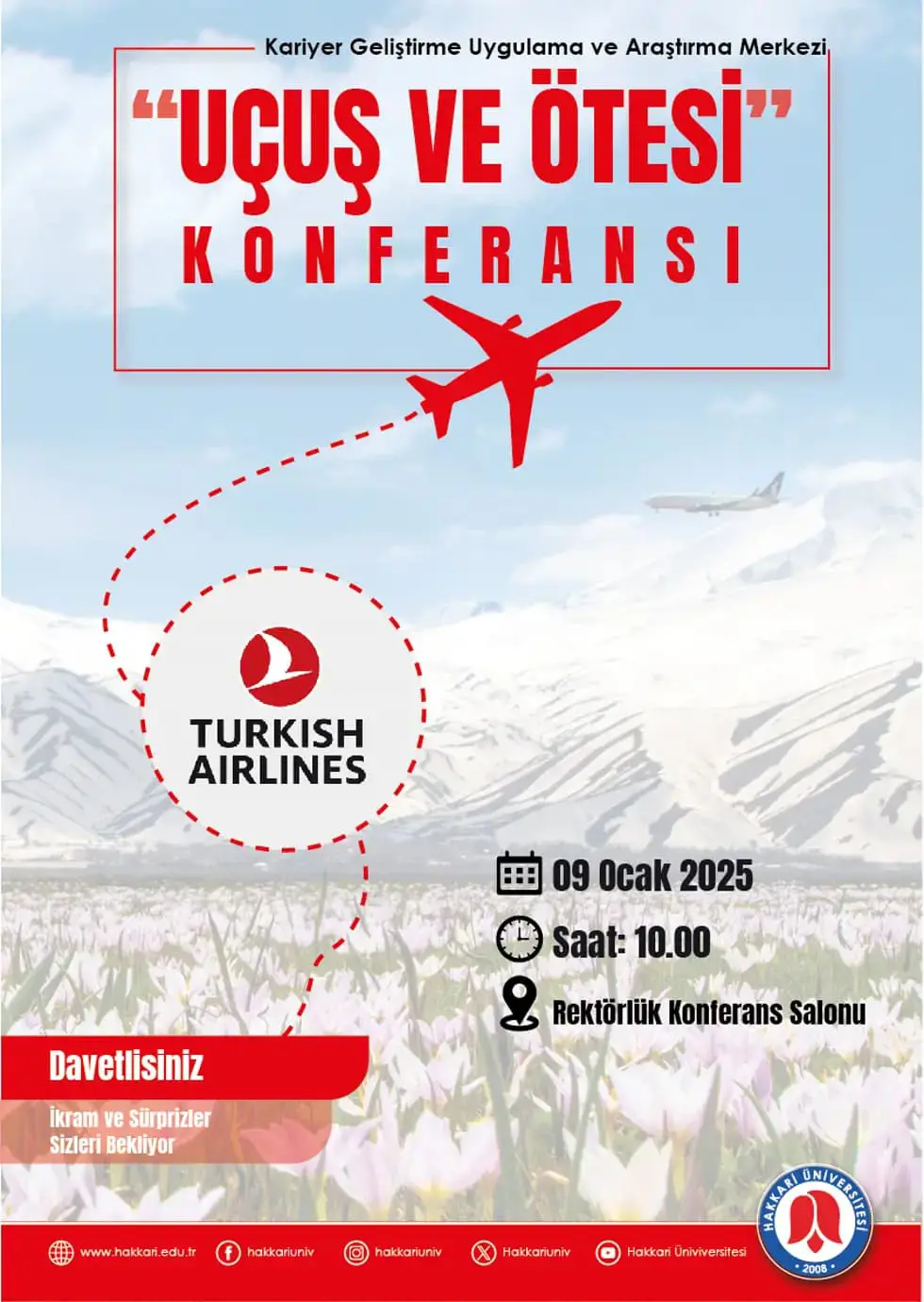 Uçuş ve Ötesi Konferansı etkinlik afişi
