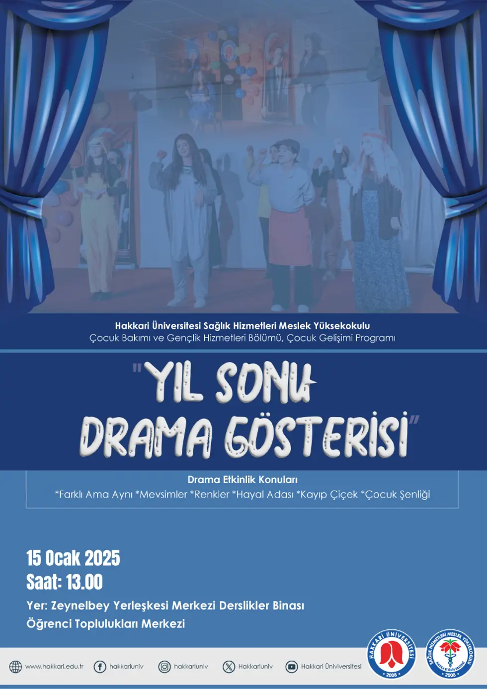 Yıl Sonu Drama Gösterisi etkinlik afişi
