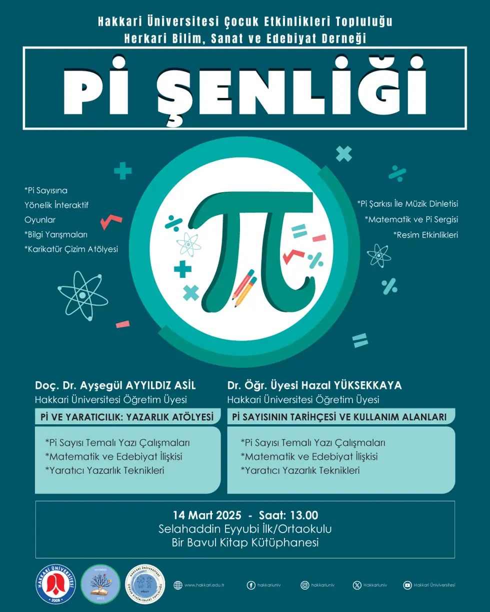 Pİ Şenliği etkinlik afişi