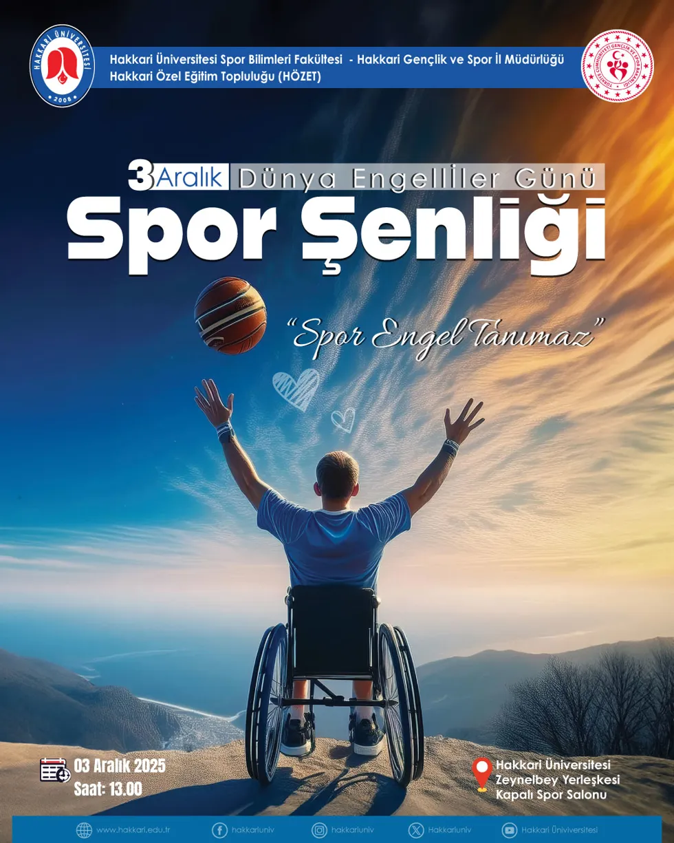 Spor Şenliği etkinlik afişi