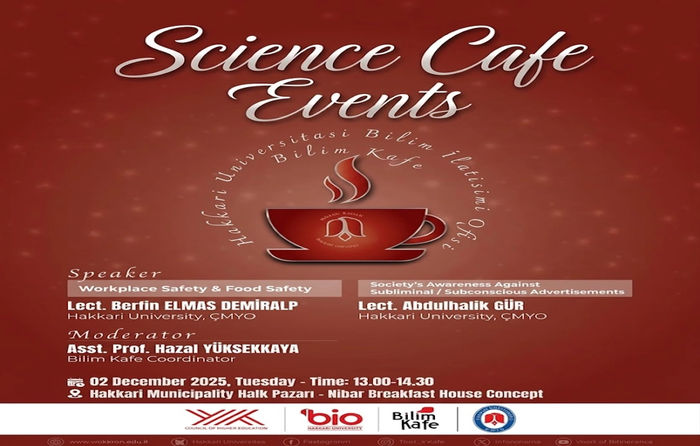 Poster for the event: Science Café Events