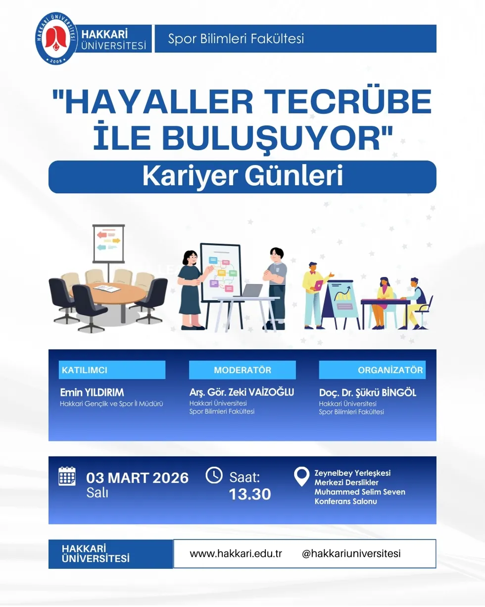 Hayaller Tecrübe ile Buluşuyor etkinlik afişi