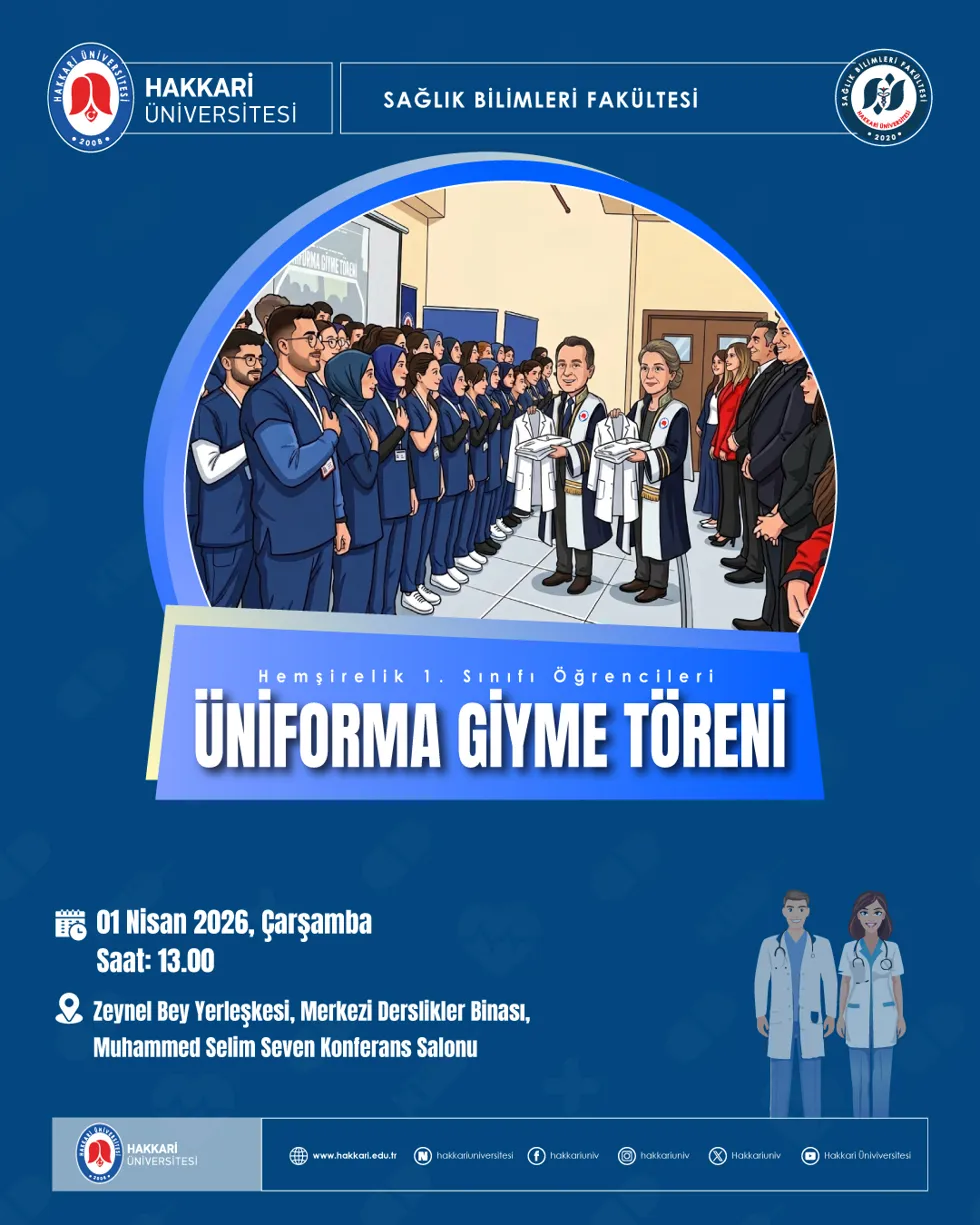 Üniforma Giyme Töreni etkinlik afişi