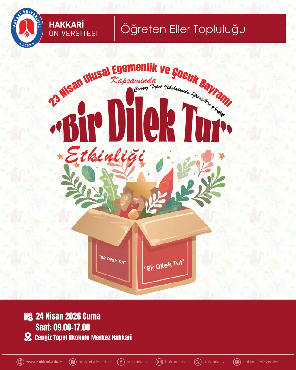 Öğreten Eller Topluluğu "Bir Dilek Tut" Etkinliği etkinlik afişi