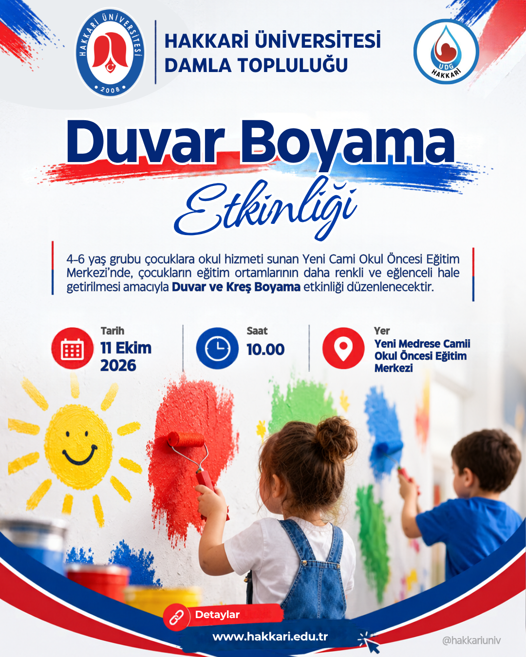 Duvar Boyama Etkinliği etkinlik afişi