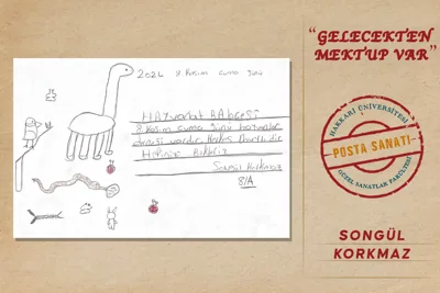 GELECEKTEN MEKTUP VAR-POSTA SANATI SERGİSİ