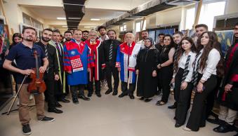 Üniversitemizde Mezuniyet Heyecanı