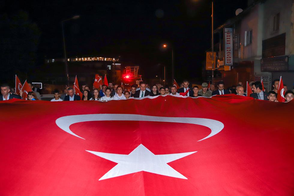 Rektörümüz 15 Temmuz Demokrasi Milli Birlik Günü Etkinliklerine Katıldı