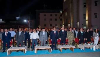 Rektörümüz 15 Temmuz Demokrasi Milli Birlik Günü Etkinliklerine Katıldı