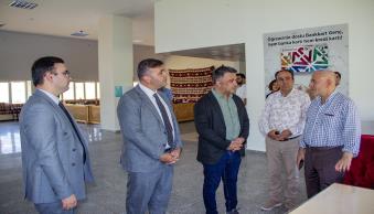 İKSAD Enstitüsü ve Herkari Bilim Sanat Edebiyat Derneği Temsilcileri Rektörümüzü Ziyaret Etti