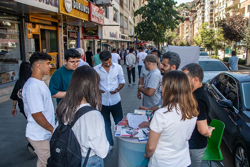 Hakkari Üniversitesi, Üniversite Tercih Günlerinde Öğrencileri Bilgilendirdi