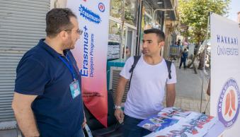 Hakkari Üniversitesi, Üniversite Tercih Günlerinde Öğrencileri Bilgilendirdi