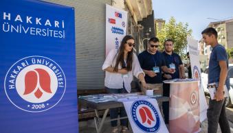 Hakkari Üniversitesi, Üniversite Tercih Günlerinde Öğrencileri Bilgilendirdi