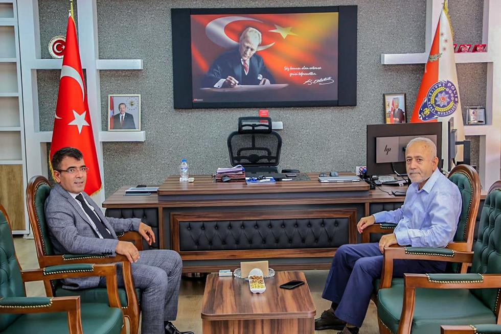 Rektörümüz İlimize Yeni Atanan İl Emniyet Müdürünü Ziyaret Etti