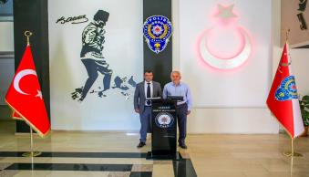Rektörümüz İlimize Yeni Atanan İl Emniyet Müdürünü Ziyaret Etti