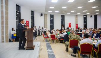 Rektörümüz Prof. Dr. Ömer Pakiş, İlimiz Valisi İdris Akbıyık’ın Onuruna Verilen Veda Yemeğine Katıldı