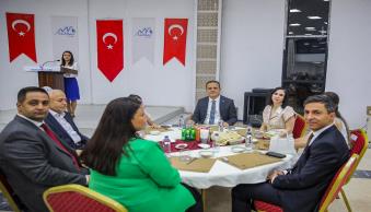 Rektörümüz Prof. Dr. Ömer Pakiş, İlimiz Valisi İdris Akbıyık’ın Onuruna Verilen Veda Yemeğine Katıldı