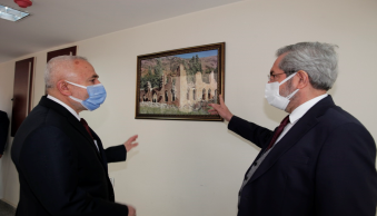 Ankara Üniversitesi Rektörü Prof. Dr. Necdet Ünüvar’dan Üniversitemize Ziyaret