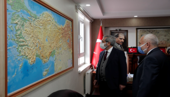 Ankara Üniversitesi Rektörü Prof. Dr. Necdet Ünüvar’dan Üniversitemize Ziyaret
