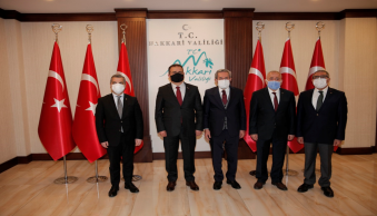 Ankara Üniversitesi Rektörü Prof. Dr. Necdet Ünüvar’dan Üniversitemize Ziyaret