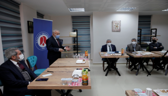 Ankara Üniversitesi Rektörü Prof. Dr. Necdet Ünüvar’dan Üniversitemize Ziyaret