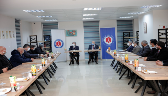 Ankara Üniversitesi Rektörü Prof. Dr. Necdet Ünüvar’dan Üniversitemize Ziyaret