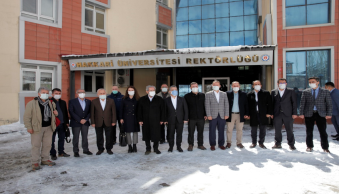 Ankara Üniversitesi Rektörü Prof. Dr. Necdet Ünüvar’dan Üniversitemize Ziyaret
