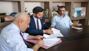 Üniversitemiz İle Yüksekova Ziraat Odası Başkanlığı Arasında İş Birliği Protokolü İmzalandı