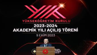 Rektörümüz 2023-2024 YÖK Akademik Yılı Açılış Töreni’ne Katıldı