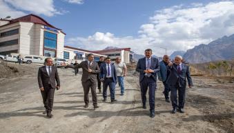 Vali Çelik Üniversitemizi Ziyaret Etti