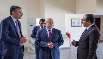 Vali Çelik Üniversitemizi Ziyaret Etti