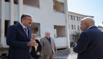 Vali Çelik Üniversitemizi Ziyaret Etti