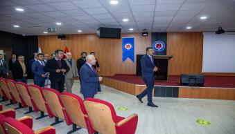 Vali Çelik Üniversitemizi Ziyaret Etti