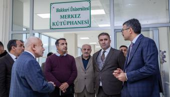 Vali Çelik Üniversitemizi Ziyaret Etti