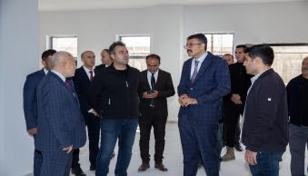 Vali Çelik Üniversitemizi Ziyaret Etti
