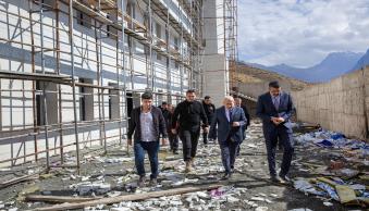 Vali Çelik Üniversitemizi Ziyaret Etti