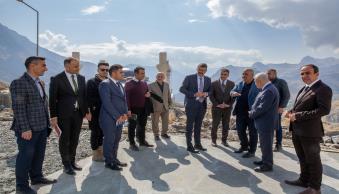 Vali Çelik Üniversitemizi Ziyaret Etti
