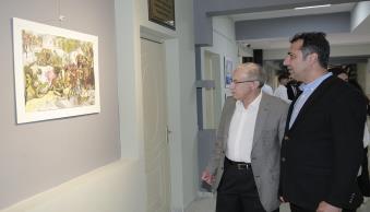Güzel Sanatlar Lisesi “Cumhuriyetimizin 100.Yılı” Konulu Resim Sergisi Açtı