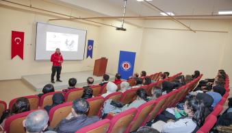 “Toplumda Kan Bağışı Bilinci Oluşturma ve Kök Hücre” Konulu Seminer Düzenlendi
