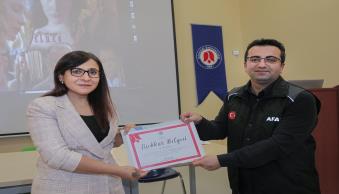 Üniversitemizde Afet Eğitimi ve Bilinci Programı Düzenlendi