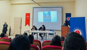 Üniversitemizde Gençlerle Erasmus Buluşmaları 1 Kapsamında Program Düzenlendi