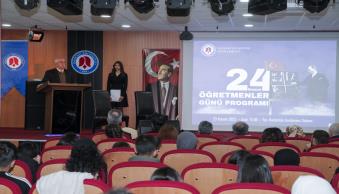 Üniversitemizde 24 Kasım Öğretmenleri Günü Programı Düzenlendi