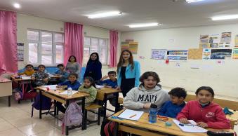 Almanca Öğretmenliği Öğrencilerimizden İlkokula Ziyaret
