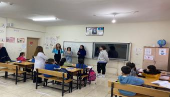 Almanca Öğretmenliği Öğrencilerimizden İlkokula Ziyaret