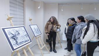 Üniversitemizde Özgün Baskı Resim Sergisi Açıldı